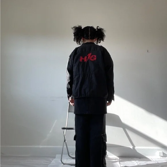 Hysteric Glamour Military Bomber Utility Jacket - Picture 3 of 4